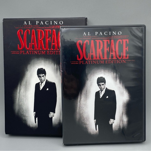 Scarface (DVD, 2006, 2-Disc Platinum Edition) Al Pacino Digitally Enhanced Audio - Picture 1 of 7